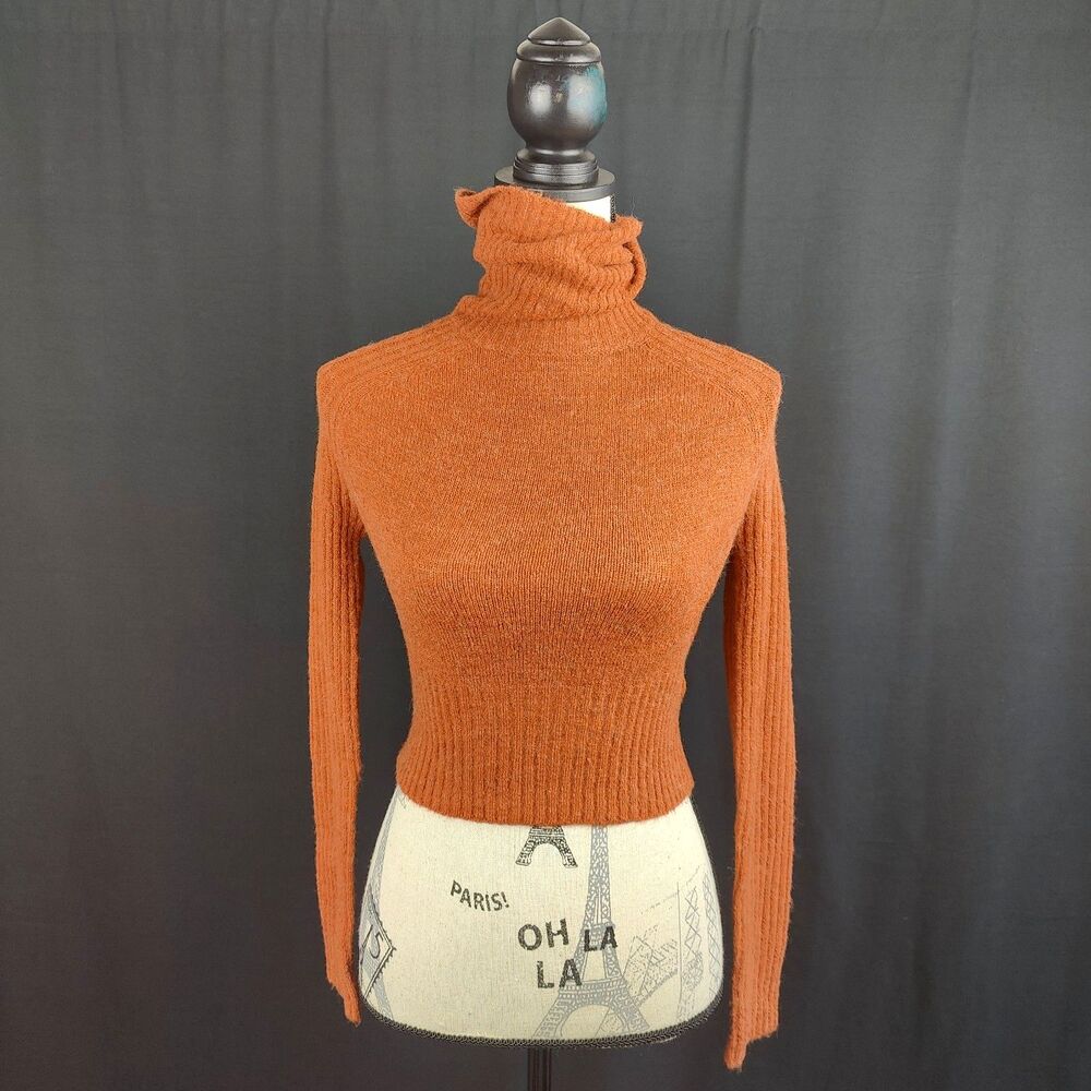 Urban Outfitters ♡ BDG ♡ Turtleneck Crop Sweater